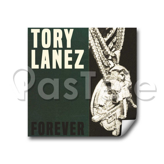 Tory Lanez Forever Custom Personalized Stickers White Transparent Vinyl Decals