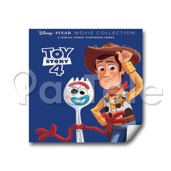 Toy Story 4 Custom Personalized Stickers White Transparent Vinyl Decals