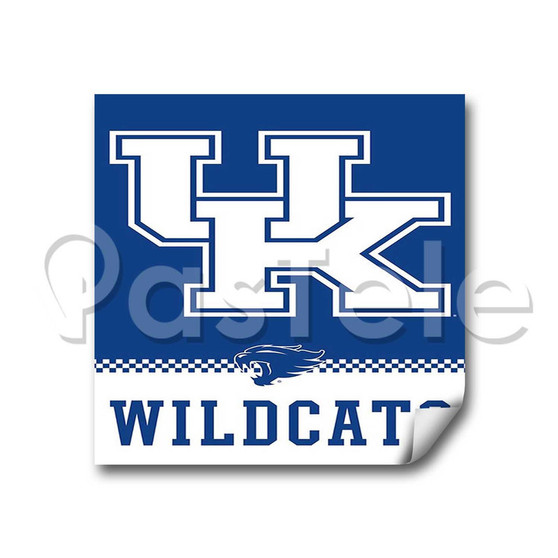 University of Kentucky Wildcats Custom Personalized Stickers White Transparent Vinyl Decals