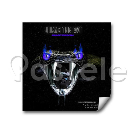 Vector Tha Viper Judas The Rat Custom Personalized Stickers White Transparent Vinyl Decals