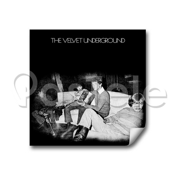 Velvet Underground Pale Blue Eyes Custom Personalized Stickers White Transparent Vinyl Decals