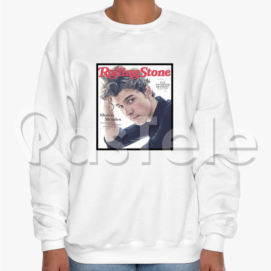 Shawn Mendes 2 Custom Unisex Crewneck Sweatshirt Cotton Polyester Fabric Sweater