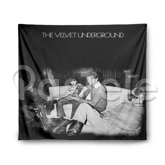 Velvet Underground Pale Blue Eyes Custom Printed Silk Fabric Tapestry Indoor Wall Decor Hanging Home Art Decorative Wall Painting