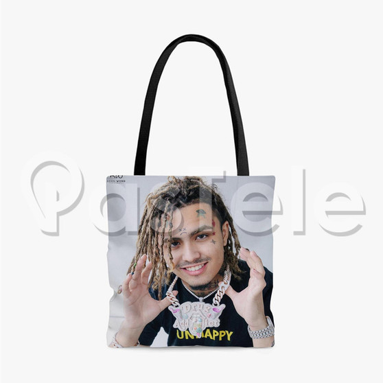 Lil Pump Custom Personalized Tote Bag Unisex Polyester Cotton Bags