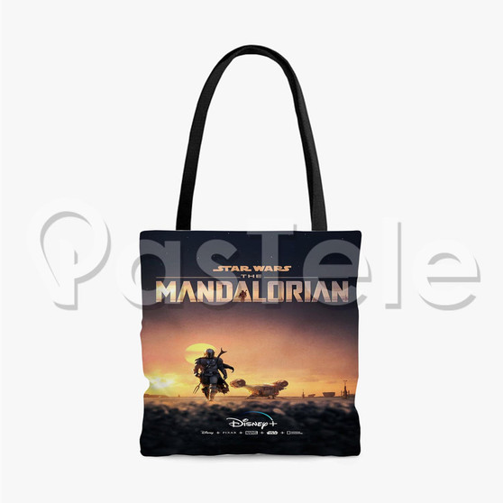 The Mandalorian Custom Personalized Tote Bag Unisex Polyester Cotton Bags