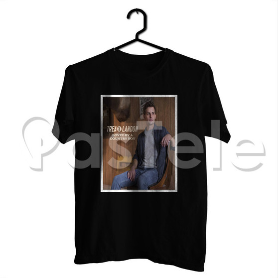 Trea Landon Loved by a Country Boy Custom Personalized T Shirt Tees Apparel Cloth Cotton Tee Shirt Shirts