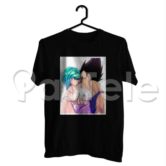 vegeta and bulma Custom Personalized T Shirt Tees Apparel Cloth Cotton Tee Shirt Shirts