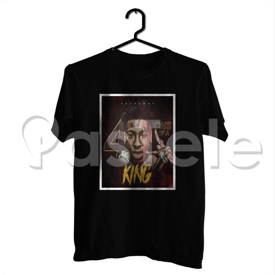 Youngboy Never Broke Again 4 Sons of a King Custom Personalized T Shirt Tees Apparel Cloth Cotton Tee Shirt Shirts