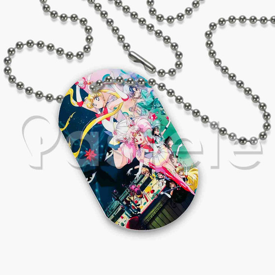 Sailor Moon 2 Custom Art Personalized Dog Tags ID Name Tag Pet Tag