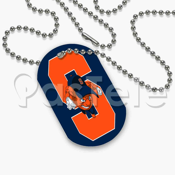 Syracuse Orange Custom Art Personalized Dog Tags ID Name Tag Pet Tag