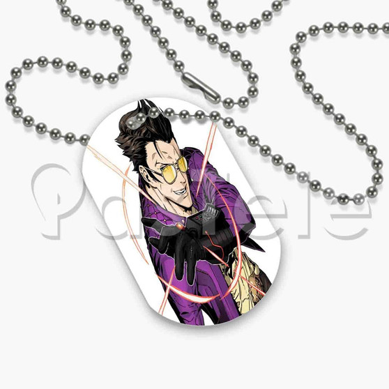 Travis Strikes Again No More Heroes Custom Art Personalized Dog Tags ID Name Tag Pet Tag