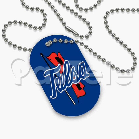 Tulsa Golden Hurricane Custom Art Personalized Dog Tags ID Name Tag Pet Tag