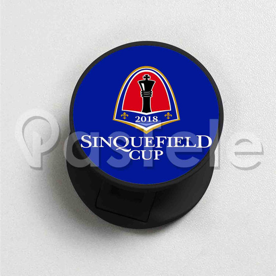 2018 Sinquefield Cup Custom Round Cell Phone Folding Finger Holder