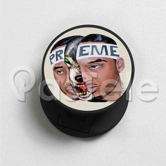 Preme Light of The Day Custom Round Cell Phone Folding Finger Holder