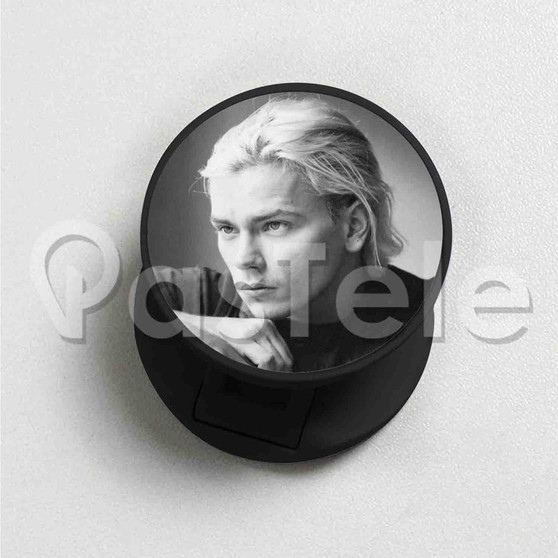 River Phoenix Custom Round Cell Phone Folding Finger Holder