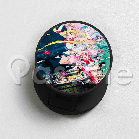 Sailor Moon 2 Custom Round Cell Phone Folding Finger Holder