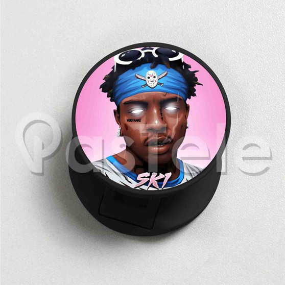 Ski Mask The Slump God Custom Round Cell Phone Folding Finger Holder