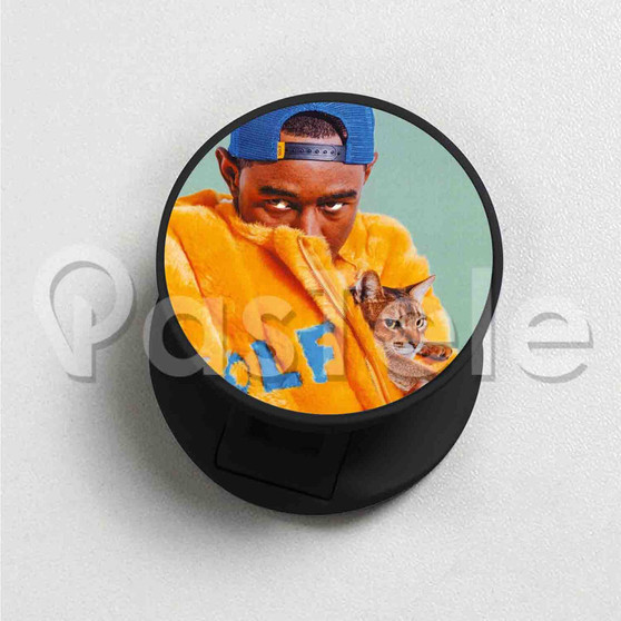 Tyler The Creator Custom Round Cell Phone Folding Finger Holder