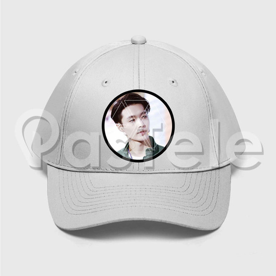 Lay EXO Custom Unisex Twill Hat Embroidered Cap Black White