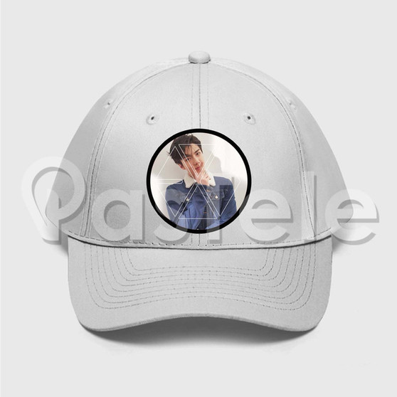 Sehun EXO Custom Unisex Twill Hat Embroidered Cap Black White