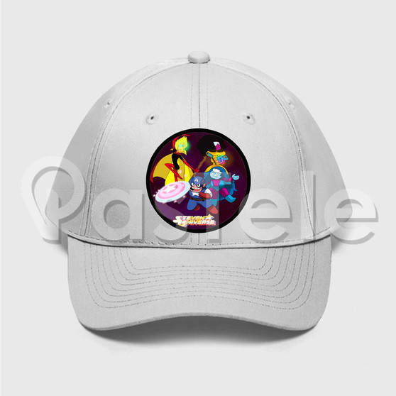 Steven Universe Custom Unisex Twill Hat Embroidered Cap Black White