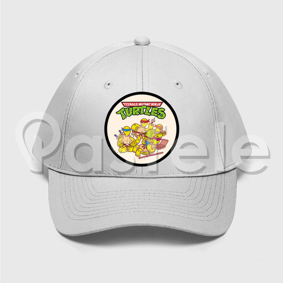 Teenage Mutant Ninja Turtles Custom Unisex Twill Hat Embroidered Cap Black White
