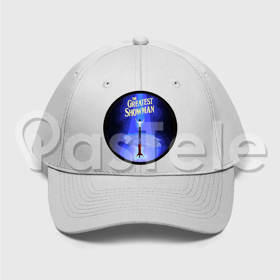 The Greatest Showman Custom Unisex Twill Hat Embroidered Cap Black White