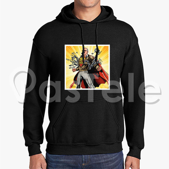 Stan Lee Stan The Man Custom Unisex Hooded Sweatshirt Crew Hoodies Jacket Hoodie Cotton Polyester