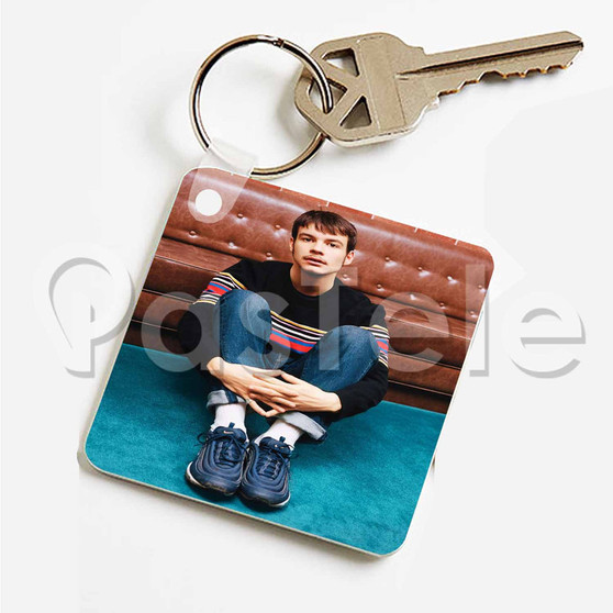 Rex Orange County Custom Personalized Art Keychain Key Ring Jewelry Necklaces Pendant Two Sides