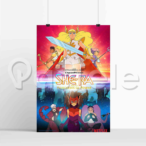 She Ra and the Princesses of Power Custom Printed Silk Poster Print Wall Decor 20 x 13 Inch 24 x 36 Inch