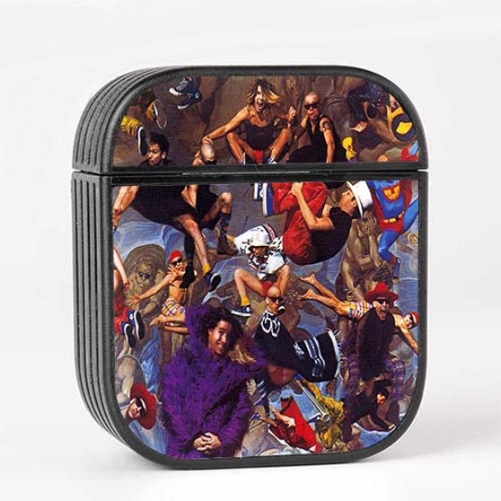 Pastele Freaky Styley Red Hot Chili Peppers Custom Personalized AirPods Case Apple AirPods Gen 1 AirPods Gen 2 AirPods Pro Protective Cover Sublimation