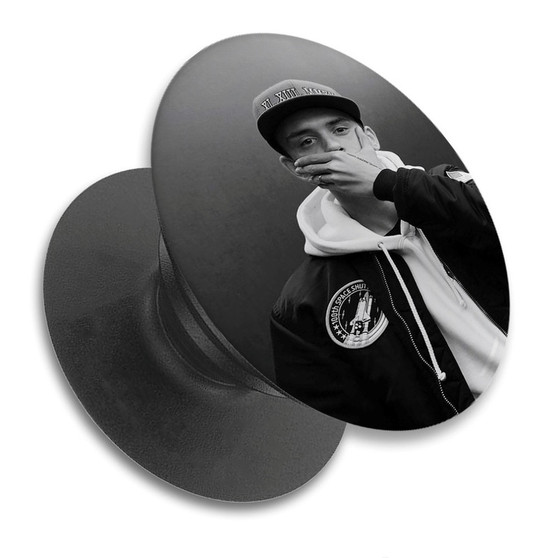 Pastele Logic Music Custom Personalized PopSockets Phone Grip Holder Pop Up Phone Stand