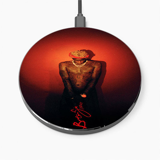 Pastele Young Thug Barter 6 Wireless Charger Custom Phone Charging Pad iPhone Samsung