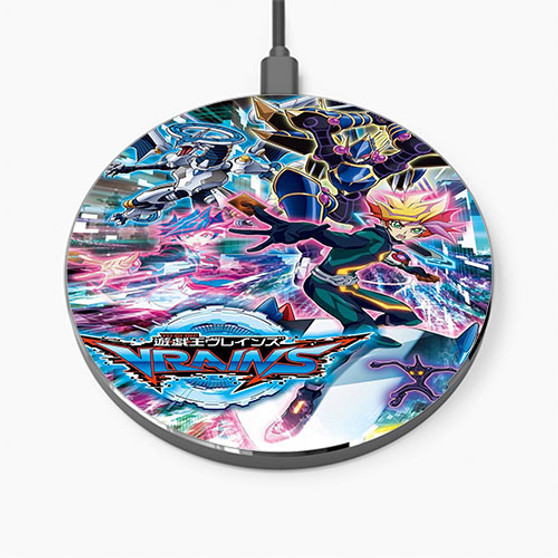 Pastele Yu Gi Oh VRAINS Wireless Charger Custom Phone Charging Pad iPhone Samsung