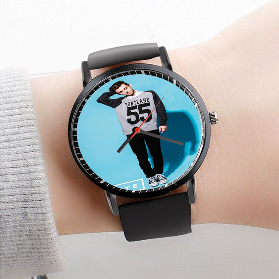 Pastele Troye Sivan Watch Art Custom New Unisex Black Quartz Watch Premium Gift Box Watches