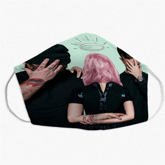 Pastele Terror Jr 2 Custom Fabric Face Mask Polyester Two Layers Cloth Washable Non-Surgical Protective Face Mask