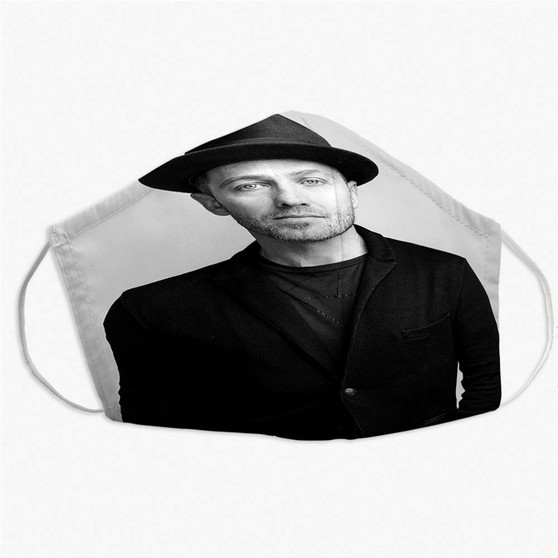 Pastele Toby Mac Custom Fabric Face Mask Polyester Two Layers Cloth Washable Non-Surgical Protective Face Mask