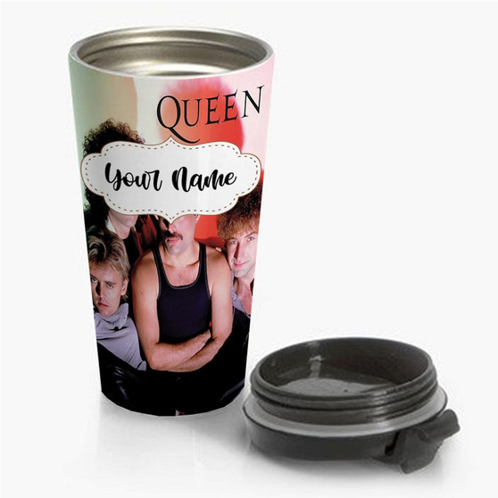 Pastele Queen Band Custom Personalized Name Steinless Steel Travel Mug