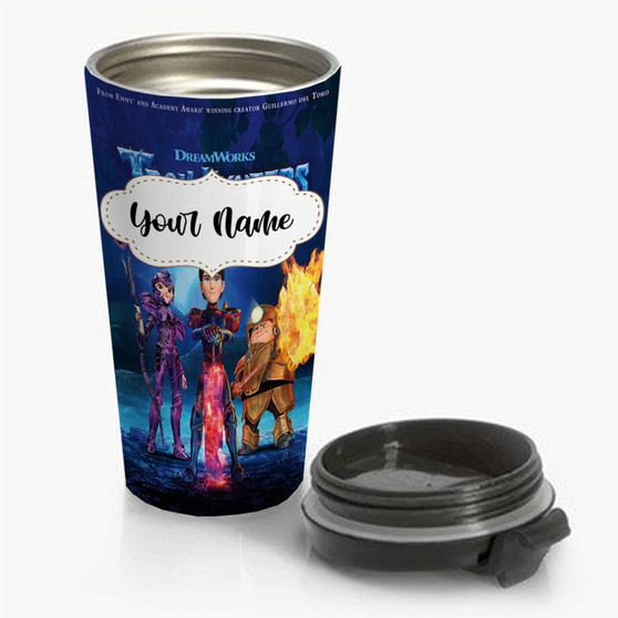 Pastele Trollhunters Tales of Arcadia Custom Personalized Name Steinless Steel Travel Mug