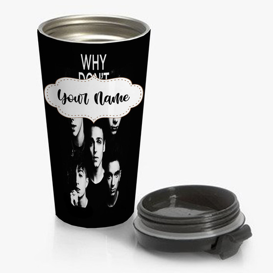 Pastele Why Don t we Best Custom Personalized Name Steinless Steel Travel Mug