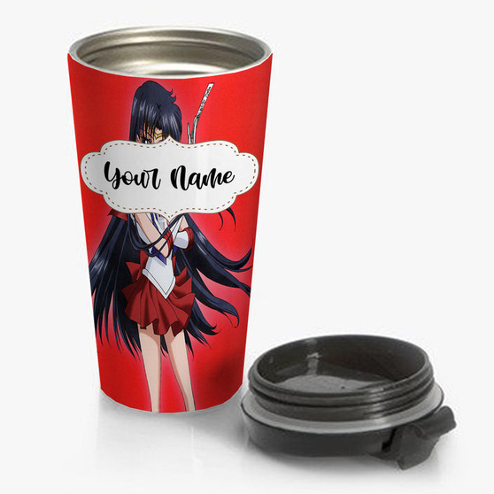 Pastele Sailor Mars Custom Personalized Name Steinless Steel Travel Mug