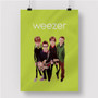 Pastele Weezer Custom Personalized Silk Poster Print Wall Decor 20 x 13 Inch 24 x 36 Inch Wall Hanging Art Home Decoration