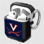 Pastele Virginia Cavaliers Art Custom Personalized Airpods Case Shockproof Cover The Best Smart Protective Cover With Ring AirPods Gen 1 2 3 Pro Black Pink Colors