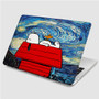 Pastele Starry Night Snoopy The Peanuts MacBook Case Custom Personalized Smart Protective Cover for MacBook MacBook Pro MacBook Pro Touch MacBook Pro Retina MacBook Air Cases