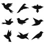 Pastele Birds Silhouettes Clipart Digital Download Printable File Editable Artwork Instant Download PNG EPS File 300 Dpi Paper Products Invitations Greeting Card Stickers Birthday Clothing Stationary Scrapbooking