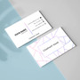 Pastele Colorful Pastel Geometrics Name Card Editable in Canva Printable for Support Your Business Instant Digital Download Online Store Company Photo Studio Food Vloger Wedding Organizer Planner Architect Custom Personal ID Card
