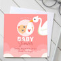Pastele Baby Shower Girl Greeting Card High Resolution Images Template Editable in Canva Custom Text Greeting Card Name Card Birthday Wedding Bridesmaid Graduation New Born Parcel Gift Card Qoutes Card Printable File Digital Download