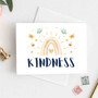 Pastele Kindness Friendship Watercolor Greeting Card High Resolution Images Template Editable in Canva Instant Digital Download Easy Editing Custom Personalized Greeting Card Text Quotes Gift Parcel Happy Birthday Wedding Printable Greeting Card