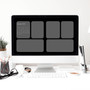 Pastele Simple Dark Mode Custom Desktop Organizer Wallpaper Editable in Canva for Mac Windows Macbook Laptop Notebook iMac Smart Work Planner Notification Schedule Calendar Fresh Wallpaper Organizers Easy Self Editing Home Screen