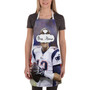 Pastele Best Tom Brady NFL Custom Personalized Name Kitchen Apron